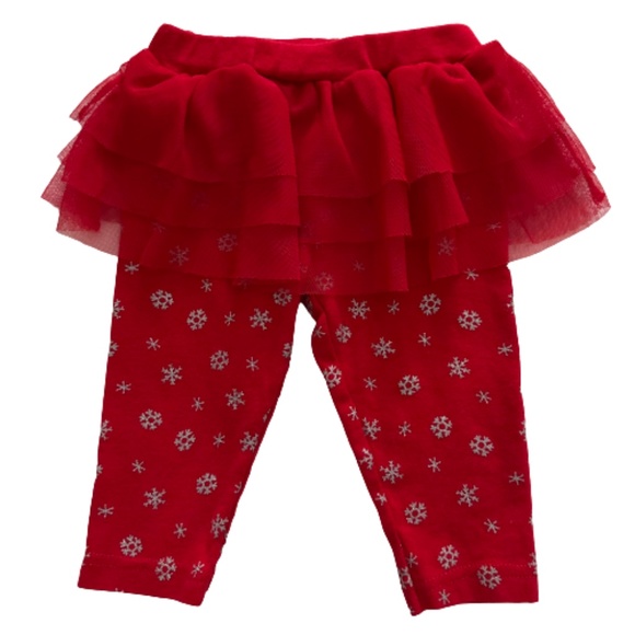 Bundle Of 2 Baby Girl Sets : Carter's Christmas 2 peace Set; Pink & Brown 3p Set - Picture 5 of 15